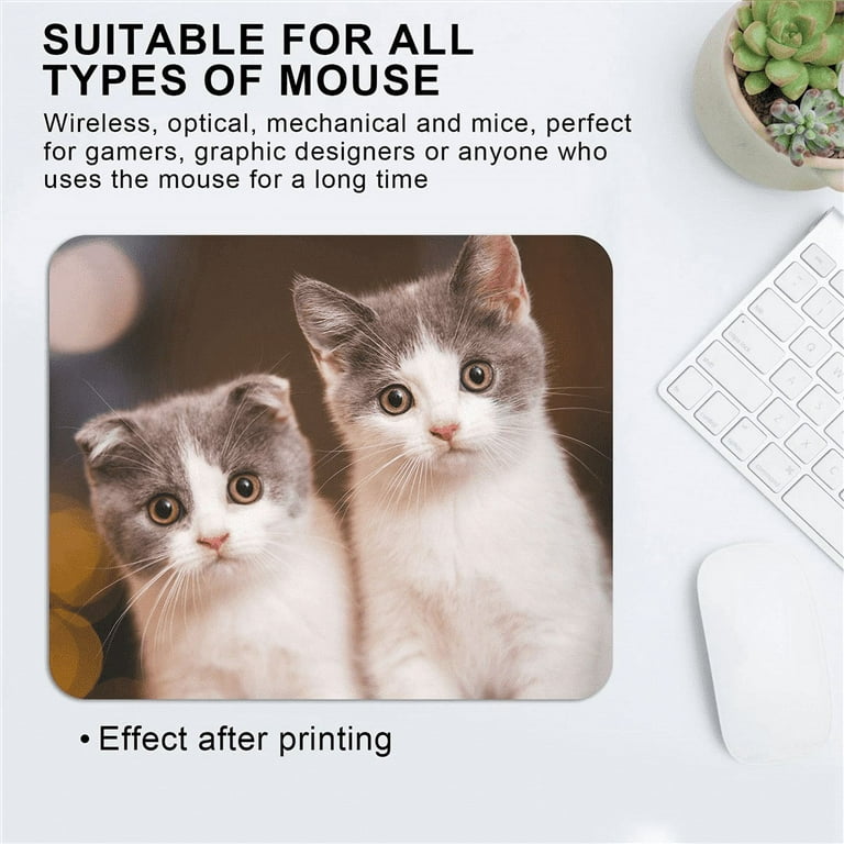 10Pcs Blank Mouse Pad Sublimation Transfer Heat Press Printing DIY Printed  Gift