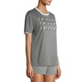 thumbnail image 4 of Friends Women's Short Sleeve Sleep Top, 4 of 6