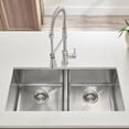thumbnail image 4 of American Standard Pekoe 29-in x 18-in ADA Double Bowl Kitchen Sink in Stainless Steel, 4 of 4