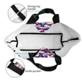 thumbnail image 4 of Disketp Skull colorful mushroom rainbow Bolsa Tote Estampada para Mujer, Bolso de Hombro y de Mano para Compras y Viajes, 4 of 8