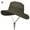 as picture, variant on Wide Brim Sun Hat UV Protection Bucket Cap For Hiking Camping Fishing Men J7J9