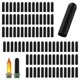 thumbnail image 1 of 240 Piezas de Cubiertas Sin Brillo para Luces de Cadena, Cubiertas de Silicona para de Luces LED Navideñas de 0,5 cm de Diámetro, 1 of 5