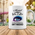 thumbnail image 2 of Mariel Name Gift Mariel I Am Who I Am Accent Mug, 2 of 4