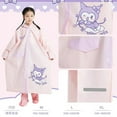 thumbnail image 3 of Sanrio Children's Raincoat Kuromi Cartoon Thickened Waterproof Eva Rain Coat Kids Clear Transparent Tour Rainwear Suit Raincoats, 3 of 23