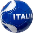 thumbnail image 6 of Icon Sports Italy Blue/White Soccer Ball, Training Size 4, 6 of 6