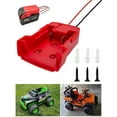 thumbnail image 4 of YOPTOP Power Wheels Battery Adapter Portable Battery Dock Power Connector with 5.3 Inch Wire Length for Electric Bike Skateboard Toy Car for Milwaukee M18 18V Lithium Battery, 4 of 9