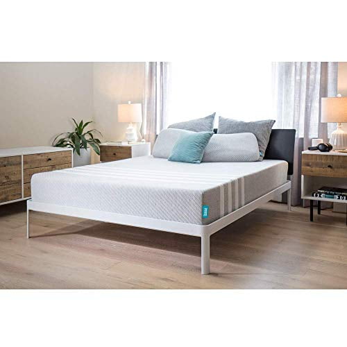 Leesa 10 Memory Foam Mattress In A Box Luxury Certipur Us Certified 3 Layer Foam Construction Full Gray White Walmart Com Walmart Com