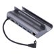thumbnail image 1 of Estación de acoplamiento USB C 6 en 1 para concentrador USB C compatible con RJ45 PD100W 4K60Hz, concentrador USB 3.0, 1 of 5