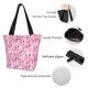 thumbnail image 4 of Disketp Cartoon Poodle Dog for Women’s Casual Shoulder Tote Bag Cross-body Handbags for Shopping, Travel and Daily Use, 4 of 6