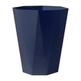 thumbnail image 1 of Naiovety Botes de basura resistentes y duraderos, sin tapa, gran capacidad, amplia aplicación, cubo de basura para baño, ligero Conjuntos de muebles de sala de estar azul brumoso, 1 of 6