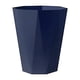 thumbnail image 1 of Moyic Capacidad grande ligera del amplio del aspecto de moda del cubo de basura azul marino del cuarto de baño Conjuntos de muebles de sala de estar azul tinta, 1 of 6