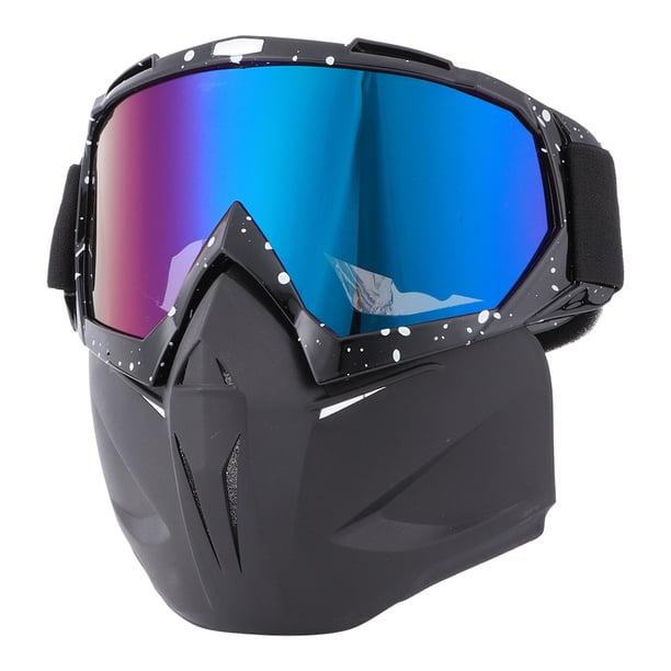 Gafas de ciclismo a prueba de viento, protector facial para motocicleta, gafas para motocicleta de cara completa para exteriores, protección facial para motocicleta, características líderes en su clase