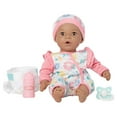 thumbnail image 2 of Madame Alexander 14-Inch Li'l Cuddles Cuddle Bug Realistic Baby Doll, Dark Skin Tone, 2 of 4