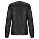 thumbnail image 5 of Conjuntos de trabajo para mujer,Blusa holgada de manga larga con cuello redondo para mujer, mezcla de poliéster de color liso, cómoda para uso diario y trabajo, sopatenor, 5 of 7