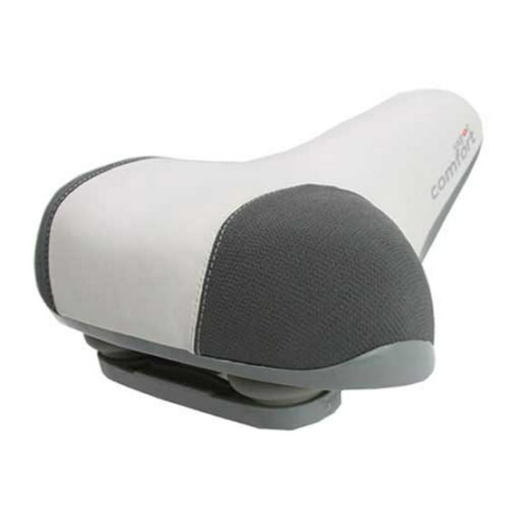 Beach Cruisers Saddle 7644 Gray/Black. Bike seat, bicycle seat, Bike part, beach cruiser seat, chopper fixie,