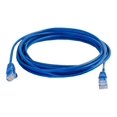 thumbnail image 1 of C2G Cat5e Câble Patch Réseau Sans Armatures (UTP) Slim - Câble Patch - RJ-45 (m) à RJ-45 (m) - 2 Pieds - UTP - CAT 5e - Moulé, Sans Accroc - Bleu, 1 of 3