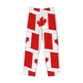 thumbnail image 5 of Balery Canada print Men's Pajama Pants,Ultra Lightweight Pjs,Lounge Pant-XX-Large, 5 of 9