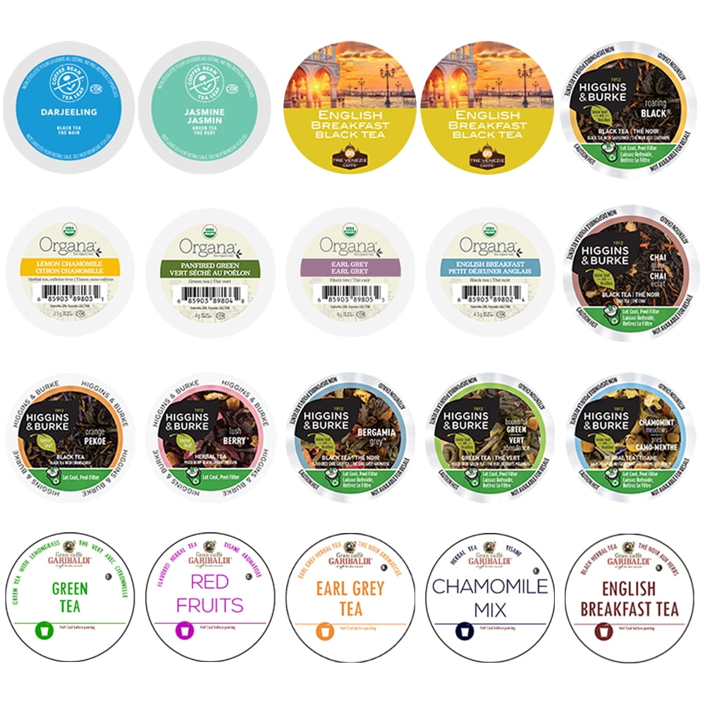 Tea Pods for Keurig K Cups Machines 