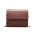 thumbnail image 1 of Bandoulière Large Polyvalente pour Femmes Petit Sac Carré Marron, 1 of 3