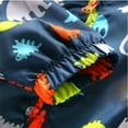 thumbnail image 7 of Adarl Kids Baby Boy Dinosaur Clothes Waterproof Windbreak Hooded Coat Jacket Outerwear A Dark blue 1-2 Years, 7 of 7
