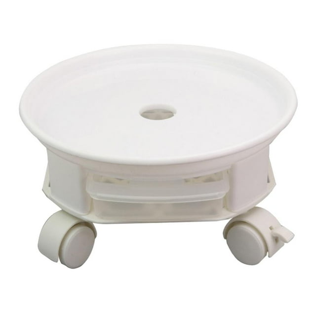 GROWTH TANK 1 Pce Support de Plante Rond Robuste 10-15 Pieds' Intérieur Extérieur avec 4 Roues 24 cm