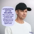 thumbnail image 4 of Radiation Shielding Anti EMF Cap, 5G and RF Blocking Unisex Hat, Lab tested, Developed in Canada, Navy Blue Colour, 4 of 4