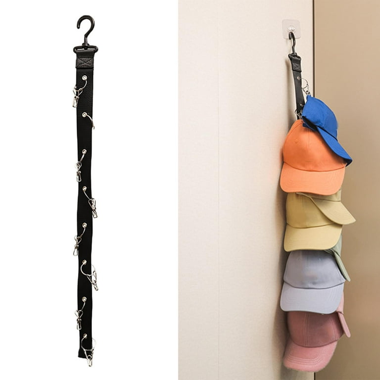 Hat , Hanging Hat Collections Hat Storage Hangers with Hook Hat Stand  Holder for Golf Caps Sports Hats Closet Men Boys Women 