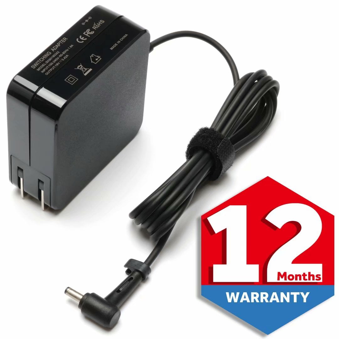 19V 1.75A New AC Wall Power Supply DC Charger Adapter Cable for Asus Eeebook X205TA X205T X205 