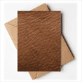 thumbnail image 1 of Brown Leather Design Greeting Cards You are Invited Invitations, 1 of 3