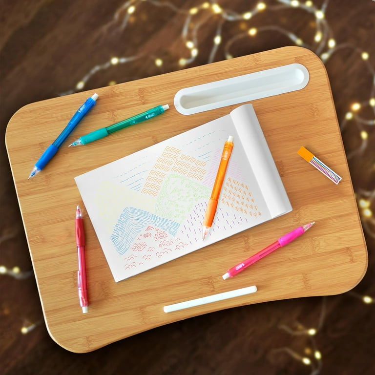 BiC ® Velocity ™ Ensemble de crayon mécanique avec 5 gommes à effacer et 12 mine