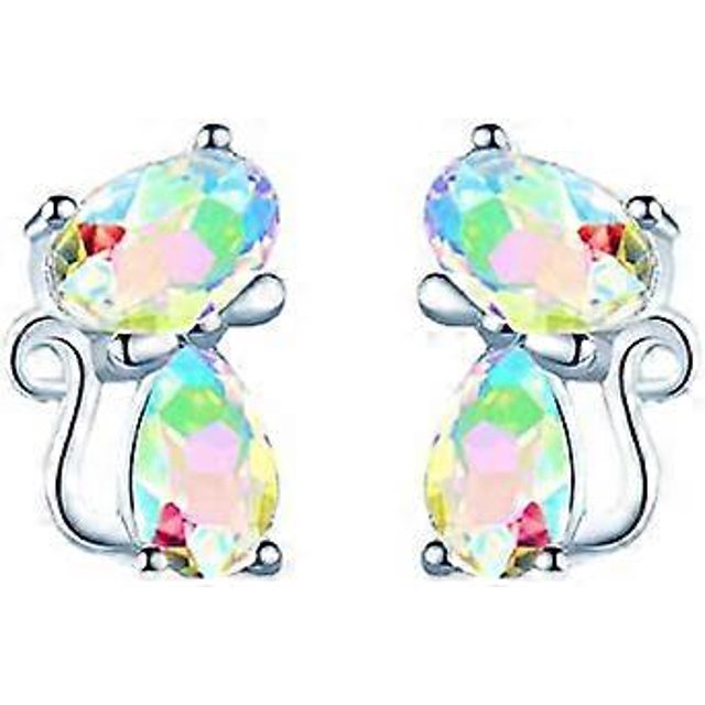 Pendientes para mujer, diseño de gato, con personalidad, a la moda, con diseño de animal lindo