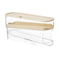 thumbnail image 1 of Dispensador de huevos Soporte para huevos para refrigerador Caja de almacenamiento Contenedor de almacenamiento de huevos para Capa única, 1 of 9
