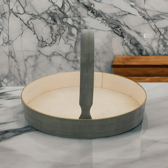 Wood Tray Antique Green Shaker Style 14.5"W | Renovator's Supply