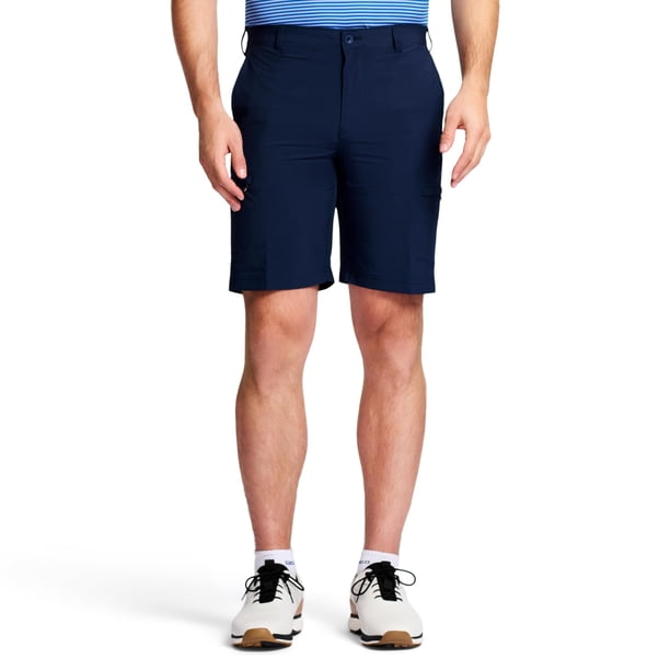 Short cargo flexible de golf para hombre IZOD - Azul