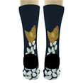 thumbnail image 5 of ThisWear Animal Print Socks Chicken Mom Socks Joke Gift for Chicken Lovers Hen Egg 2-Pairs Novelty Crew Socks, 5 of 5
