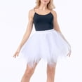 thumbnail image 7 of Women Tulle Skirt 1950s Vintage Adult Ballet Crinoline Tutu Skirt Fluffy Princess Petticoat Underskirt Dancing Dress for Cosplay Party Carnival, 7 of 7