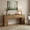 Burlywood, variant on 71-Inch Farmhouse Console Table, Heavy-Duty Entryway Sofa Table Behind Couch With Liquid-Proof Surface For Hallway & Living Room (Black)