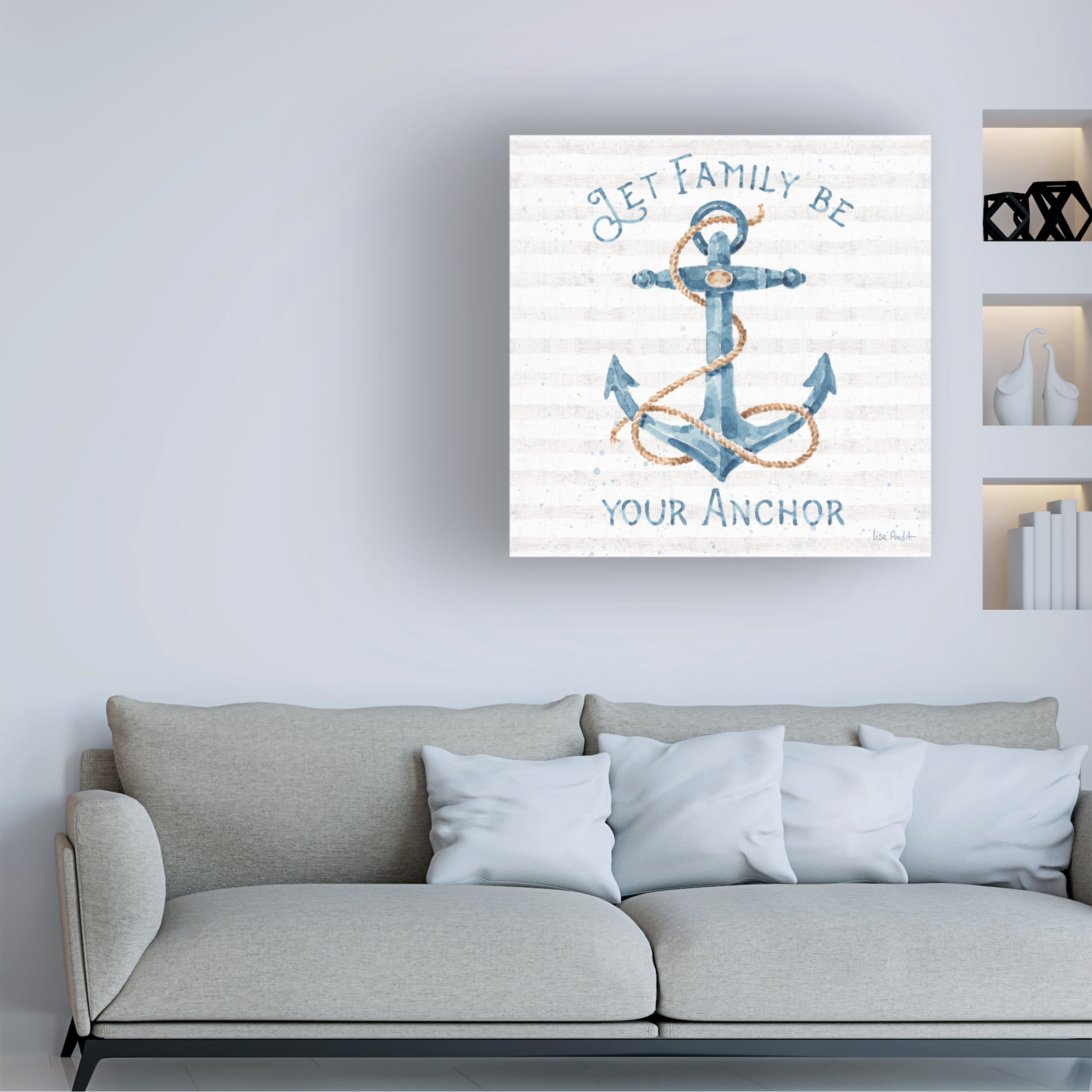 Nautical Life IV' Canvas Art by Lisa Audit