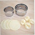 thumbnail image 1 of ShenMo 3 pieces (pattern) dumpling packaging mould Kitchen biscuit doughnut muffin Scottish Sandwich bread peeling machine Dumpling packaging mould, 1 of 3