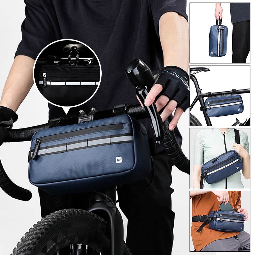 Bicycle Bag Waterproof Bike Front Storage Bag Electric Vehicle Bike Accessori_TI 