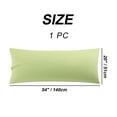 thumbnail image 6 of PiccoCasa 1Pc Silky-Soft 1800 Microfiber Long Body Pillowcase, Queen Sage 20"x54", 6 of 7