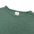 thumbnail image 2 of LLYwey Sleeveless T-Shirts - Toddler Boys Girls Summer Tanks - Kids Casual Solid Color Crew Neck Sleeveless Tank Tops Soft Undershirts, T-19, Green-a, 3T, 2 of 6