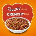 thumbnail image 3 of Friskies Dry Cat Food, Tenders and Crunchy Combo, Flavors of Chicken, Beef, Carrots and Green Beans, 3.15 Lb Bag (Pack of 10), 3 of 7