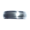 Titanium Double Line Wedding Band, 7mm