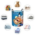 thumbnail image 6 of Looney Tunes Cartoons Large Laundry Hamper Collapsible Laundry Basket With Handles, Tall Storage Basket For Blanket, Toys, Dirty Clothes In Living Room, Bedroom, Bathroom, Nursery, 6 of 7
