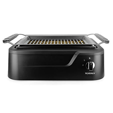 Tenergy Redigrill Smoke-Less Infrared Grill, Indoor Grill, Heating Electric Tabletop Grill, Non-Stick Easy to Clean BBQ Grill, for Party/Home, ETL (Best Infrared Grill On The Market)