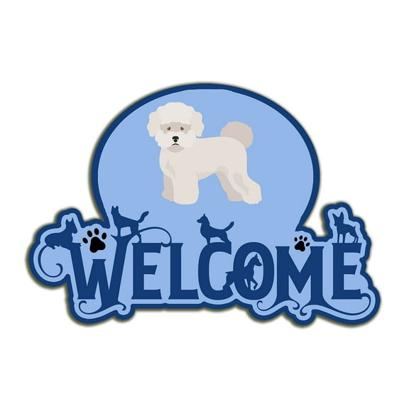 Bichon Frisé #2 Welcome Door Hanger Decoration