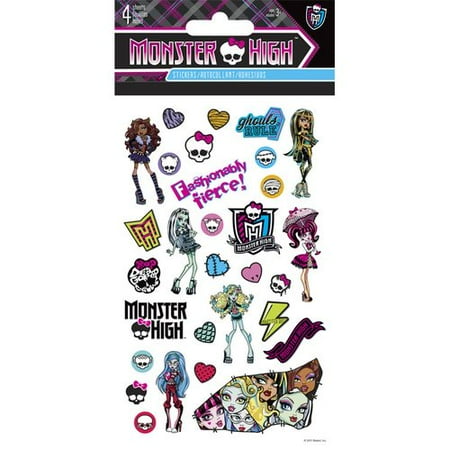 Monster High Sticker Pad, 4-Pages