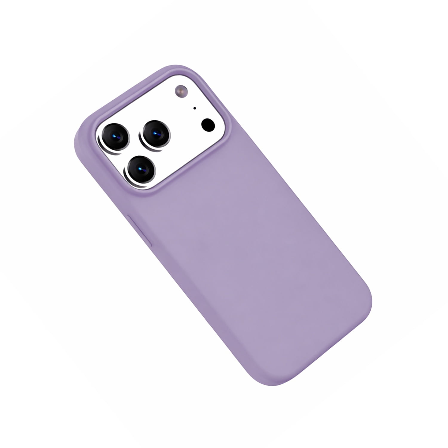 MagSafe-Compatible Strong Silicone Case for iPhone 17 Pro - Lavender