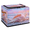 Multicolor 2, variant on CURLYOOT Butterfly Fancy Colorful Flower Storage Bin with Zipper Lid, Foldable Clothes Organizer Lidded Storage Baskets, Rectangular Box Closet Shelf Organizer